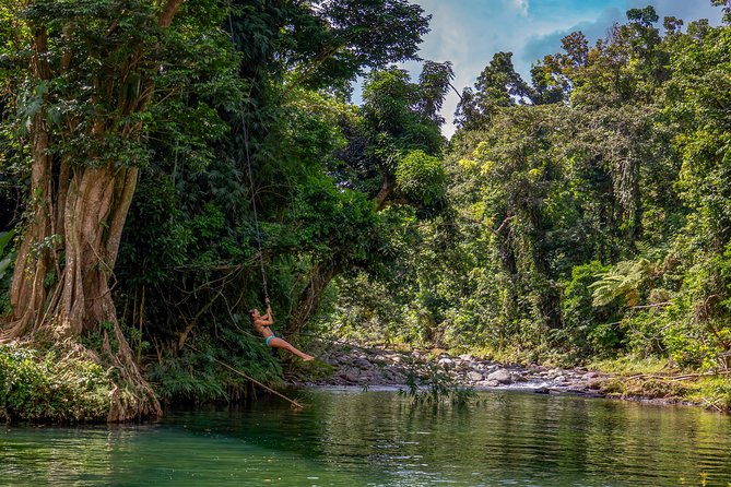 Yunque Rainforest River Rope Swing with Waterslide and Beach Tour - Luquillo Volcanic Rock Pools: Water Slides, Rope Swing, and Jump-Off Spots