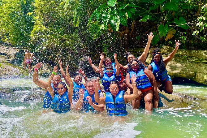 Yunque Rainforest Waterslides Plus Beach Tour - Las Pailas Falls: the rainforest stop that earns its wet shoes