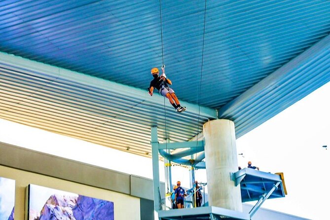 Zipline Sky Bull in Urban Environment in Toroverde urban park San Juan - Toro Verde Urban Park and Sky Bull: Urban Ziplines With Real City Energy